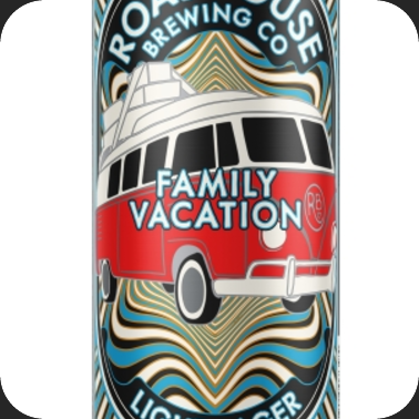 Family Vacation original beer label