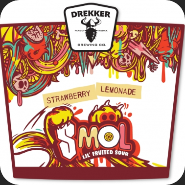 SMoL - Strawberry Lemonade original beer label