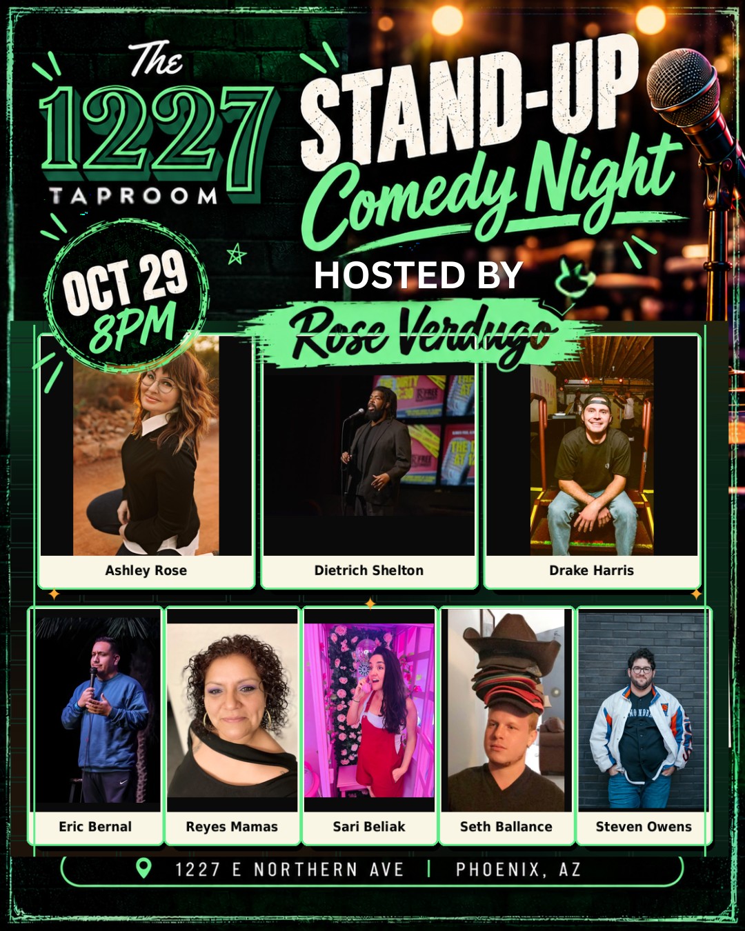 Stand Up Comedy Night! event flyer