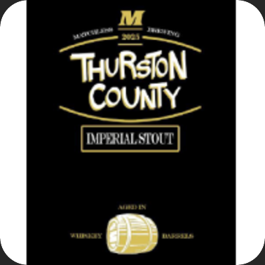 Thurston County - 2025 original beer label